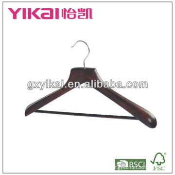 2013 fashion wooden clothes coat hanger